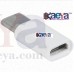 OkaeYa- Micro USB to USB Type C (USB 3.1) Adapter for Type C Devices (Color may vary)